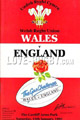 Wales v England 1991 rugby  Programme