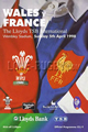 Wales v France 1998 rugby  Programme