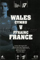 Wales v France 2007 rugby  Programme