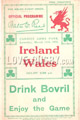 Wales v Ireland 1932 rugby  Programmes