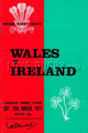 Wales v Ireland 1971 rugby  Programmes