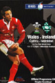 Wales v Ireland 2005 rugby  Programme