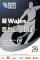 Wales v Namibia 2011 rugby  Programme