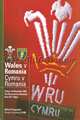 Wales v Romania 2002 rugby  Programme