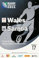 Wales v Samoa 2011 rugby  