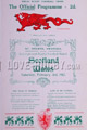 Wales v Scotland 1912 rugby  Programmes