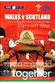 Wales v Scotland 2004 rugby  Programme