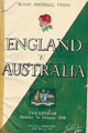 England 1958 memorabilia