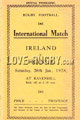 Ireland 1928 memorabilia