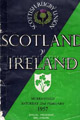 Scotland rugby memorabilia
